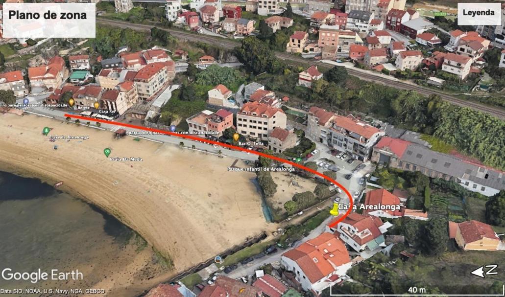 Appartamento Casa Arealonga Vigo Esterno foto